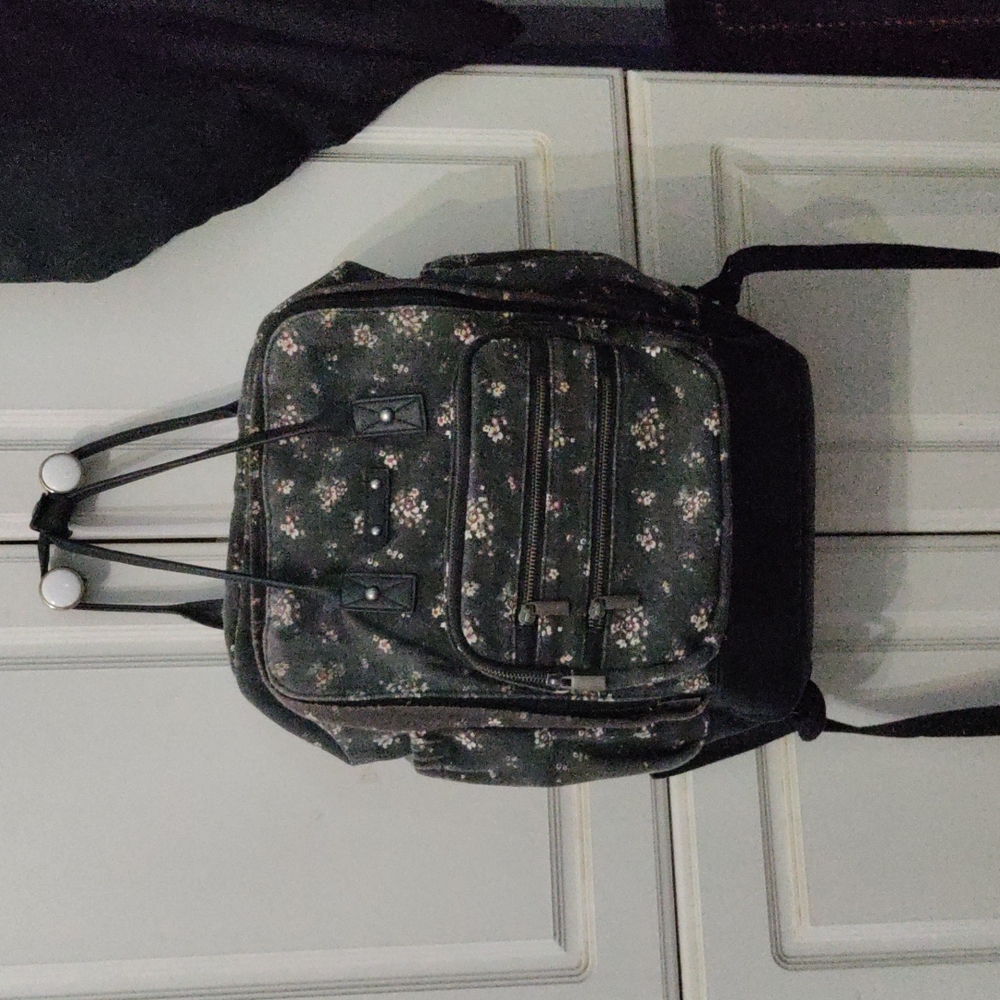 Floral backpack